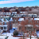 Local Electrician Installing Lighting Fixture - Find the Best Residential Electrician in Winter Hill Somerville MA